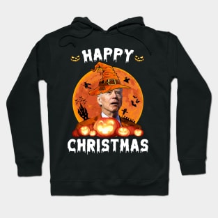 Happy Christmas Biden 2022 Halloween Costume Hoodie